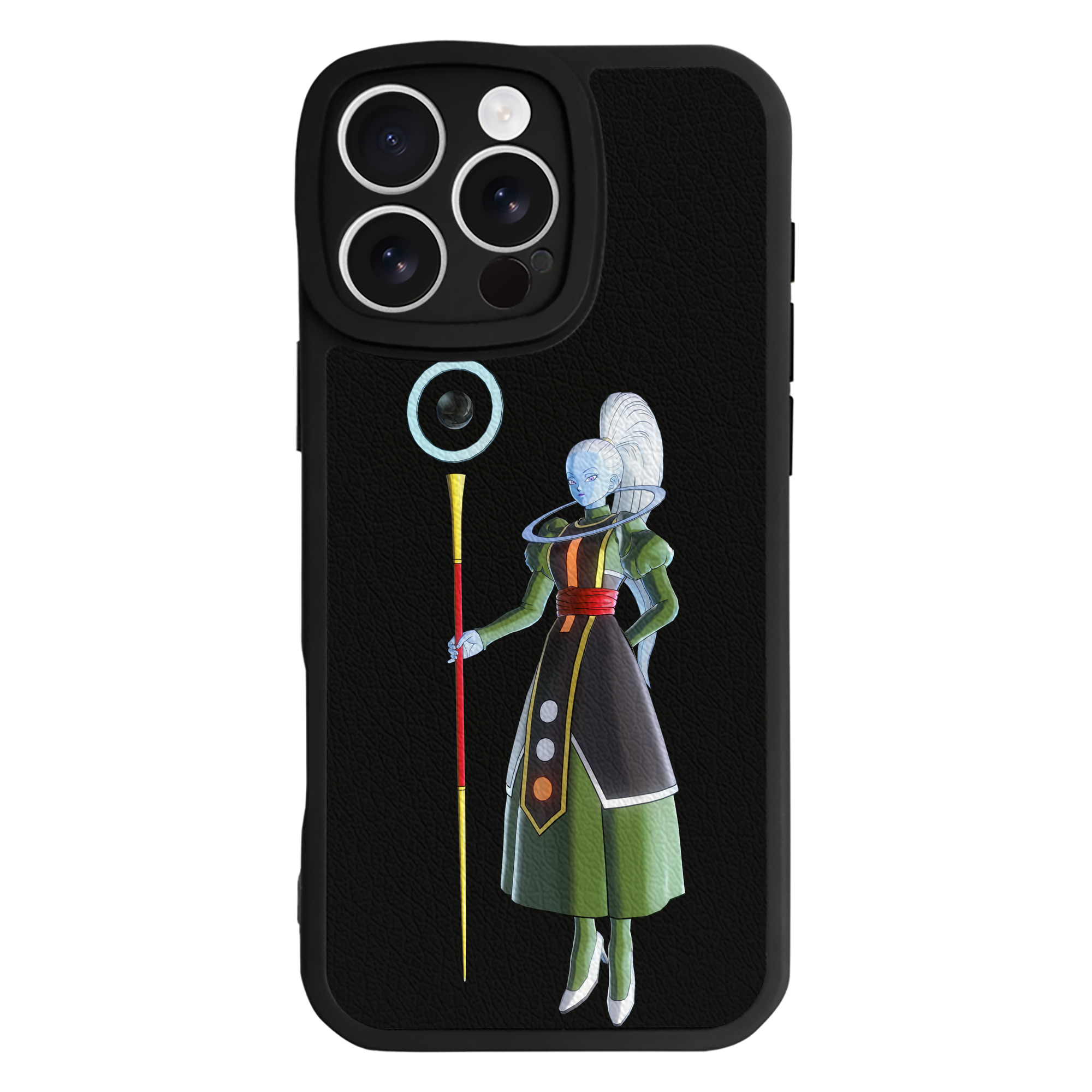 （画像用） ドラゴンボール DRAGON BALL 【iPhone 16シリーズ対応】シリコンスマホケース（レザー調） 材質：シリコン